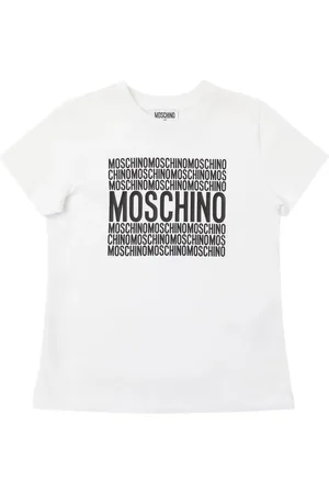 Moschino Camiseta De Jersey De Algodón Estampada