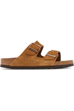 Birkenstock Sandalias De Ante Suave
