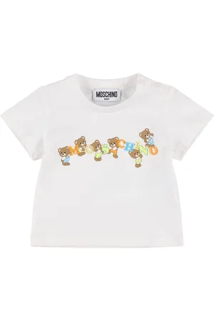 Moschino Camiseta De Jersey De Algodón Estampada