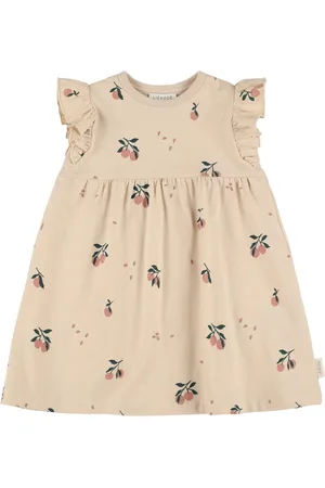 Liewood Vestido De Algodón Jersey Con Estampado