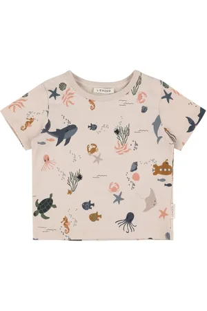 Liewood Camiseta De Algodón Jersey Estampada