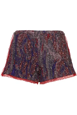 DRIES VAN NOTEN Shorts De Jacquard Estampados