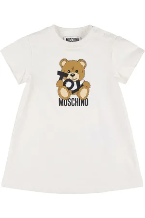 Moschino Vestido De Algodón Estampado