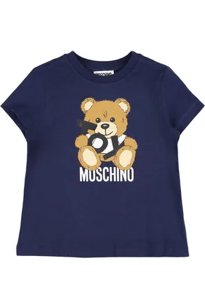 Moschino Camiseta De Jersey De Algodón Estampada