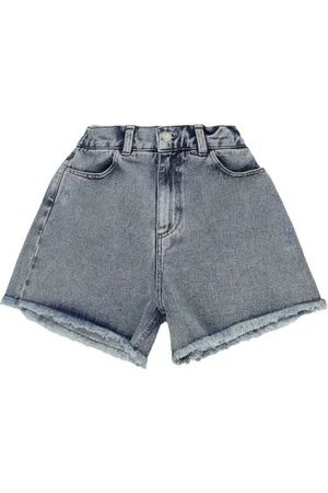 The New Society Shorts De Denim De Algodón