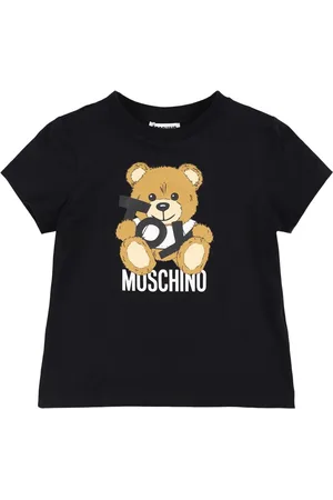 Moschino Camiseta De Jersey De Algodón Estampada