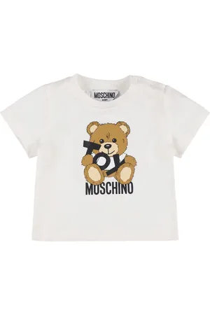 Moschino Camiseta De Jersey De Algodón Estampada