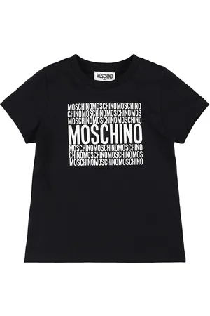 Moschino Camiseta De Jersey De Algodón Estampada