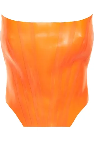 GIUSEPPE DI MORABITO Bustier De Látex Sin Tirantes
