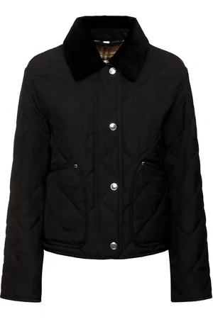 Burberry Chaqueta Corta Pespunteada