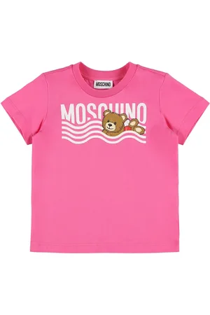 Moschino Camiseta De Jersey De Algodón Estampada