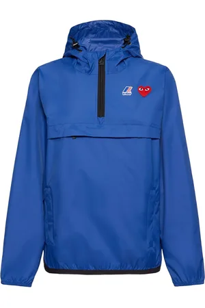 Comme des Garçons Chaqueta De Nylon Con Logo Y Capucha