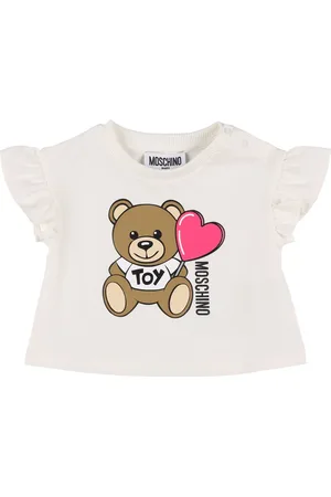 Moschino Camiseta De Jersey De Algodón Estampada