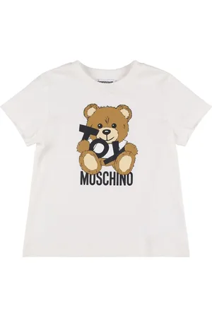 Moschino Camiseta De Jersey De Algodón Estampada