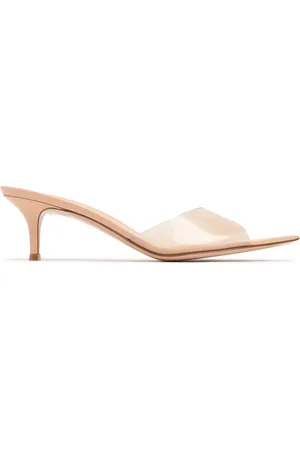 Gianvito Rossi Sandalias Mule De Plexi 55mm
