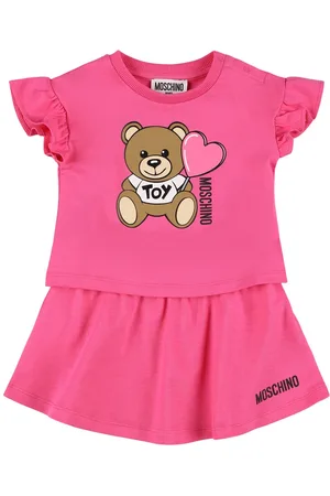 Moschino Camiseta Y Falda De Algodón