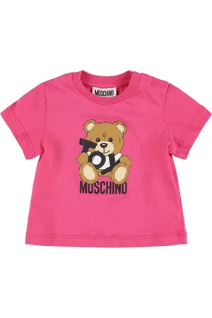 Moschino Camiseta De Jersey De Algodón Estampada