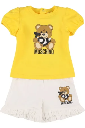 Moschino Camiseta Y Shorts De Jersey De Algodón