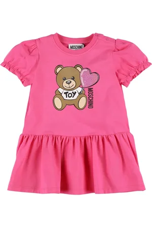 Moschino Vestido De Algodón Estampado