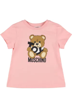 Moschino Camiseta De Jersey De Algodón Estampada