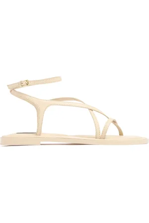 A.Emery Sandalias Planas De Piel 10mm