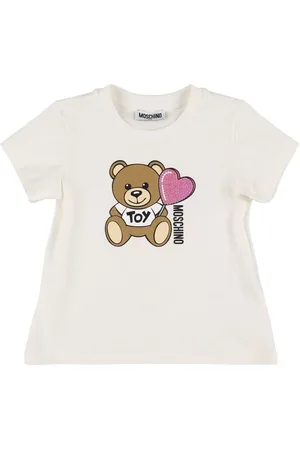 Moschino Camiseta De Jersey De Algodón Estampada
