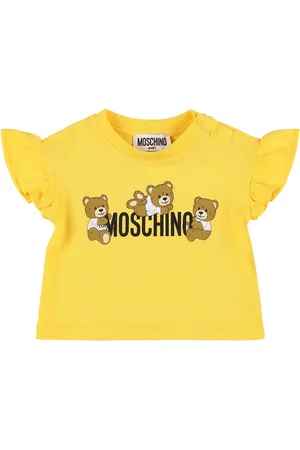 Moschino Camiseta De Jersey De Algodón Estampada