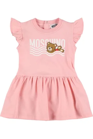 Moschino Vestido De Algodón Estampado