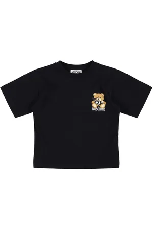 Moschino Camiseta De Jersey De Algodón Estampada