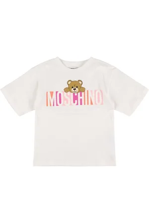 Moschino Camiseta De Jersey De Algodón Estampada