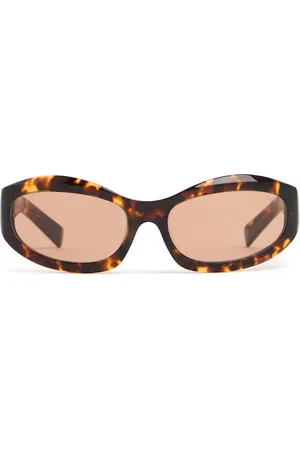 Miu Miu Gafas De Sol Ovaladas De Acetato