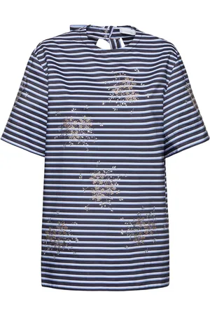 Paco rabanne Camiseta De Jersey De Algodón Estampada