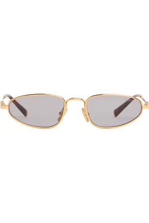 Miu Miu Gafas De Sol Redondas De Metal