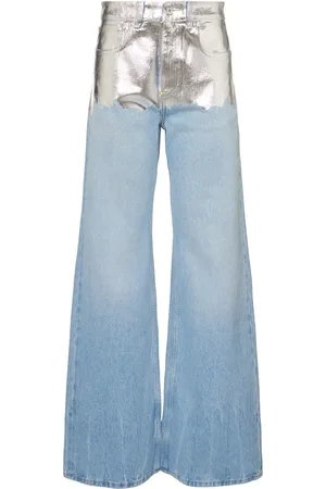 Paco rabanne Jeans Rectos Con Cintura Alta