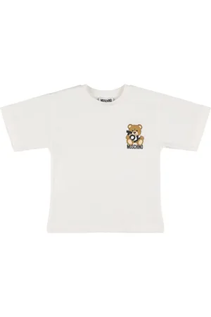 Moschino Camiseta De Jersey De Algodón Estampada