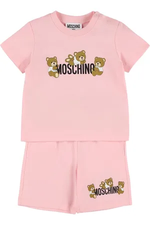 Moschino Camiseta Y Shorts De Algodón
