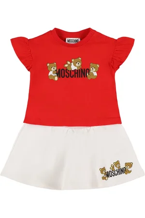 Moschino Camiseta Y Falda De Jersey De Algodón
