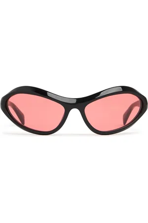 Prada Gafas De Sol Redondas De Acetato