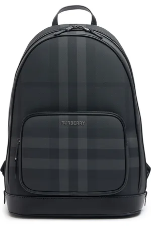 Burberry Mochila De E-canvas Con Cuadros