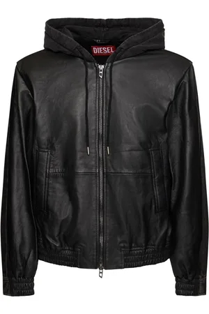 Diesel Chaqueta De Denim Y Piel