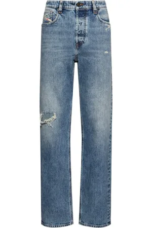 Diesel Jeans Rectos Con Cintura Alta