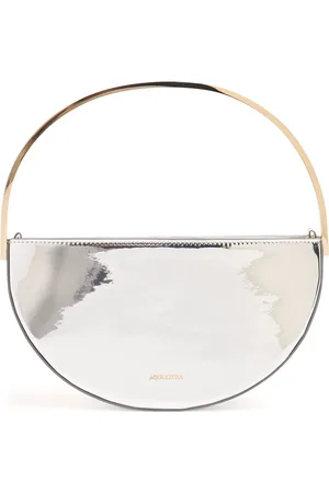 Aquazzura Bolso Mini Purist De Piel Espejado
