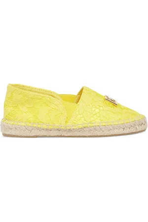 Dolce & Gabbana Espadrillas Con Encaje Y Logo