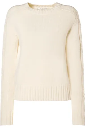 Max Mara Suéter De Cashmere Con Trenzado Lateral