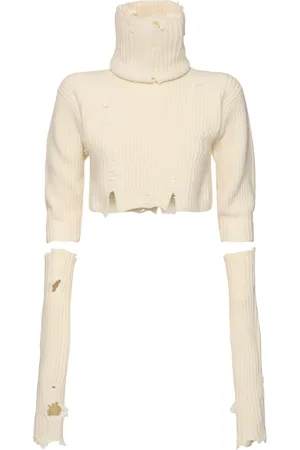 ANN DEMEULEMEESTER Suéter De Lana De 3 Piezas