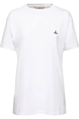 Vivienne Westwood Camiseta De Algodón Con Logo