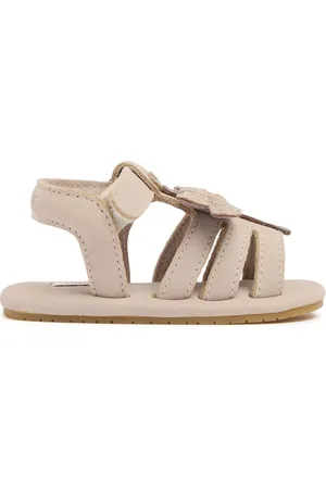 Donsje Sandalias De Piel Con Parche