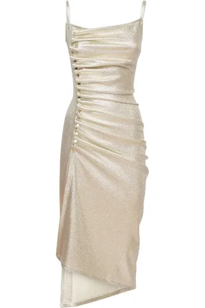 Paco rabanne Vestido De Jersey Lúrex Stretch