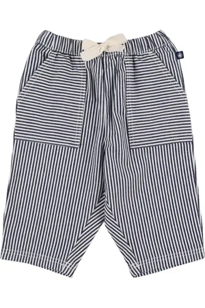 Petit Bateau Pantalones De Algodón A Rayas