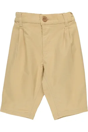 Petit Bateau Pantalones De Gabardina De Algodón